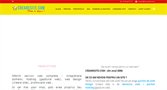 Desktop Screenshot of crearesite.com